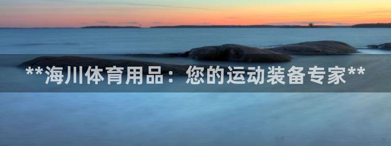 欧陆娱乐脚本下载:**海川体育用品:您的运动装备专家**
